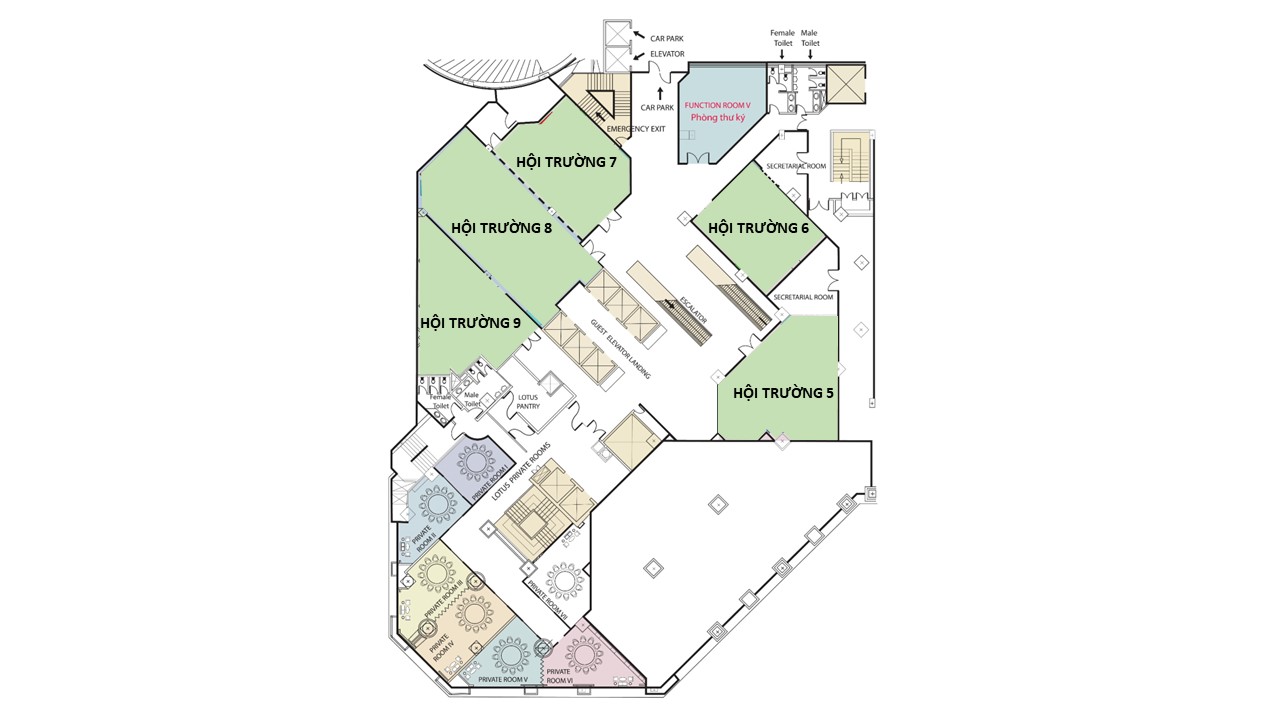 Sơ đồ hội trường